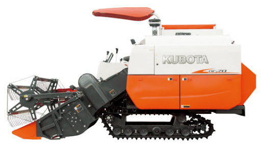 Máy gặt Kubota DC70