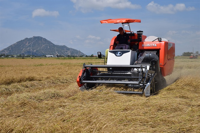 Máy gặt Kubota