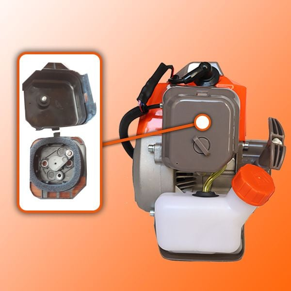 Hướng Dẫn Bảo Dưỡng Máy Cắt Cỏ Tại Nhà (Từ A-Z): Giúp Máy Bền Bỉ, Hoạt Động Hiệu Quả 5 Tháo lõi lọc gió