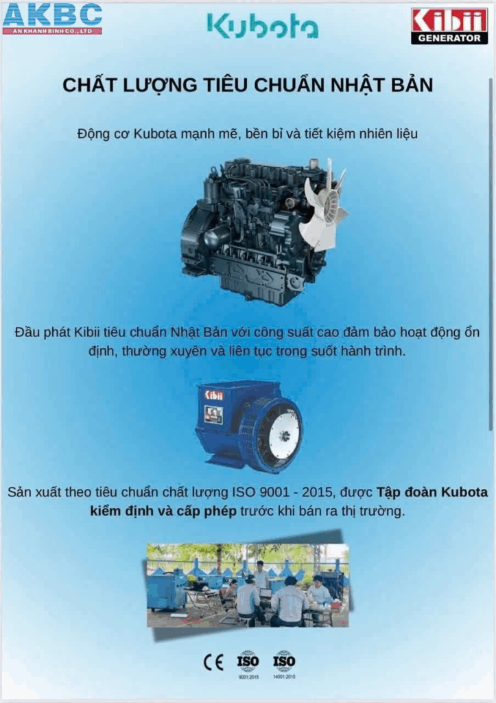 Máy Phát Điện Kibii