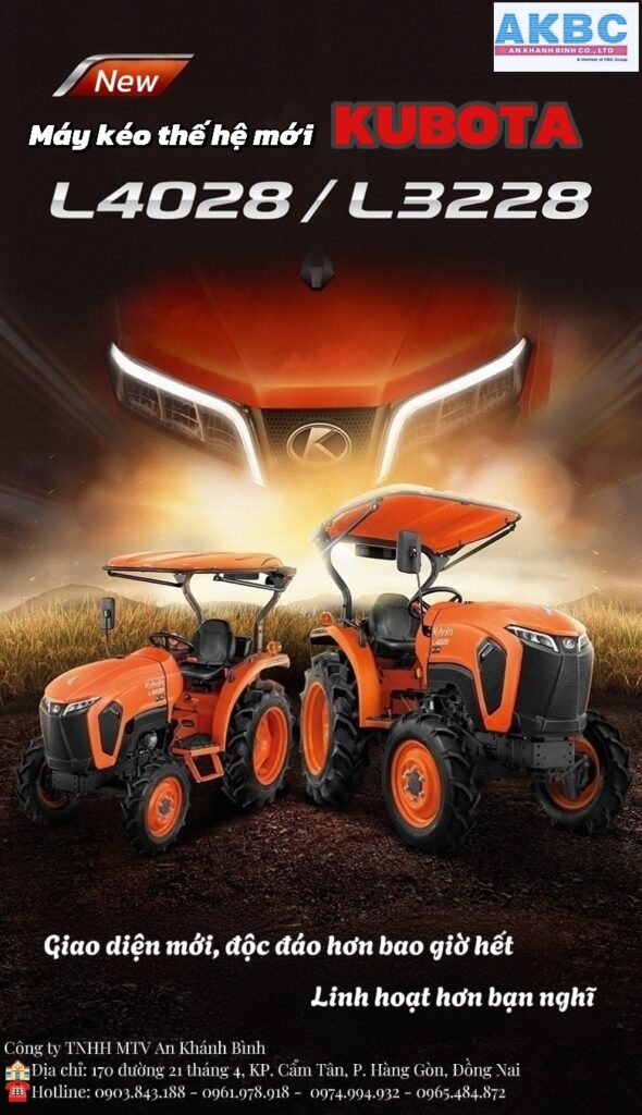 Máy kéo Kubota An Khánh Bình