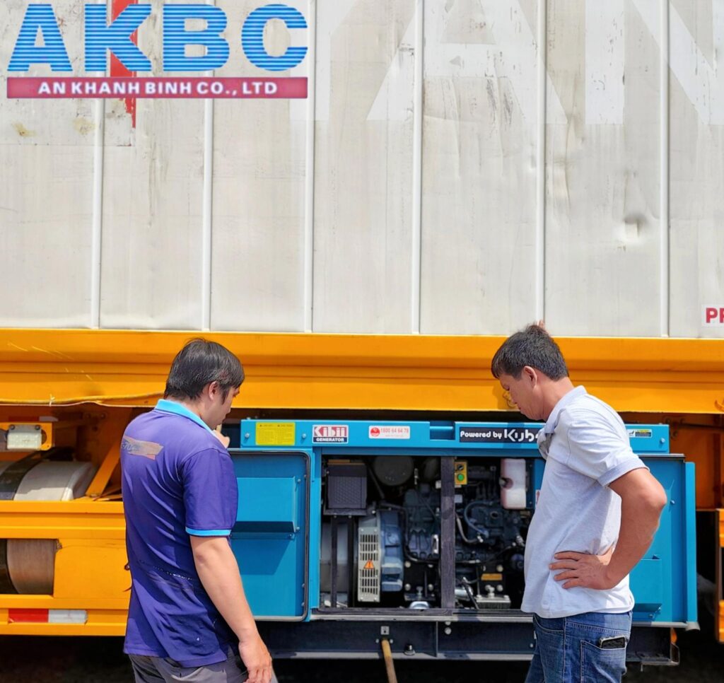 Dịch vụ sau bán hàng là một điểm nổi bật của dòng máy phát điện container lạnh EXT25KFD