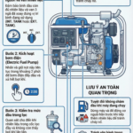 HƯỚNG DẪN “XẢ AIR” DẦU Kibii EXT25KFD TRONG 5 PHÚT