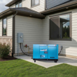 Lắp đặt máy phát điện ngoài trời