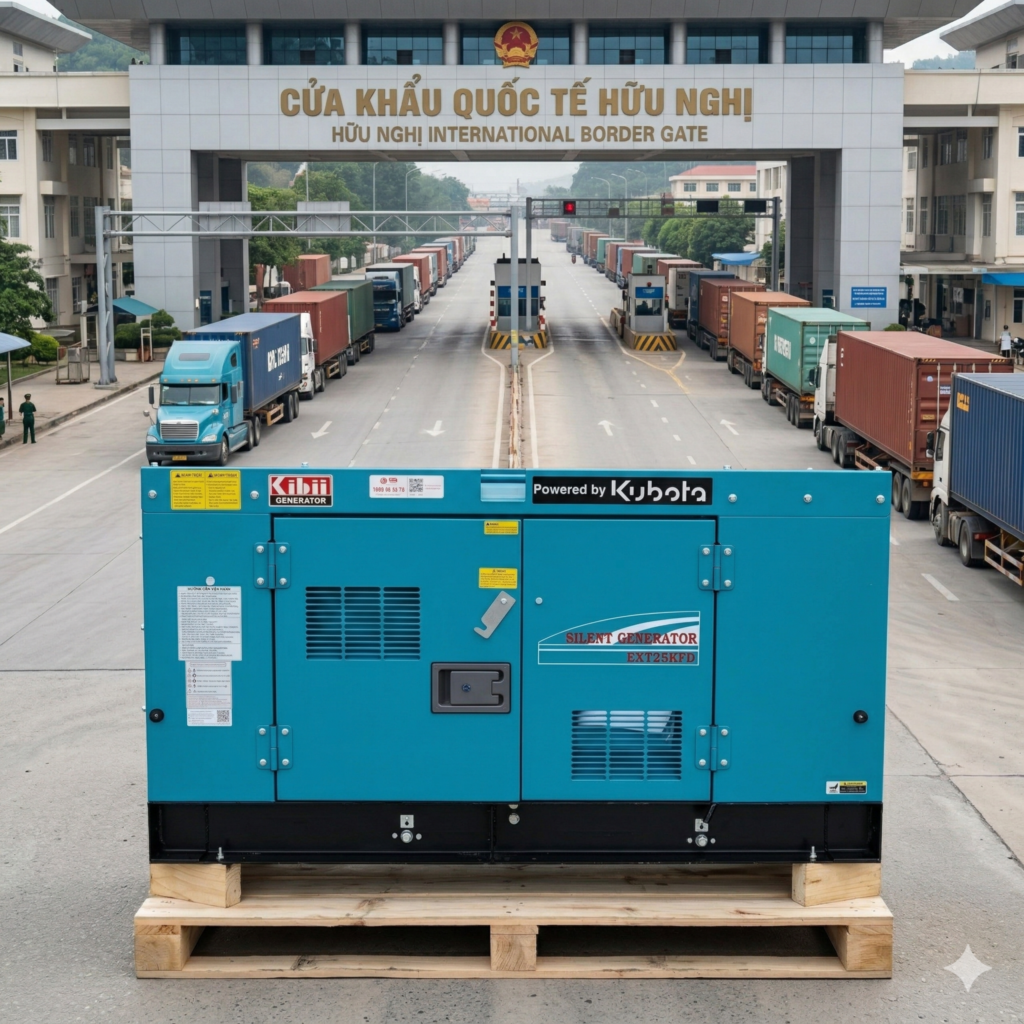 MÁY PHÁT ĐIỆN CHUYÊN DÙNG CHO CONTAINER LẠNH – KIBII EXT25KFD 25KVA