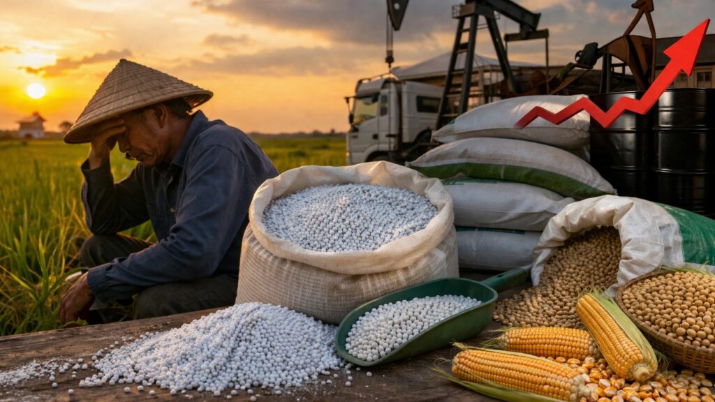 Giá dầu tăng cao khiến nông dân lao đao vì các khoản chi phí tăng theo