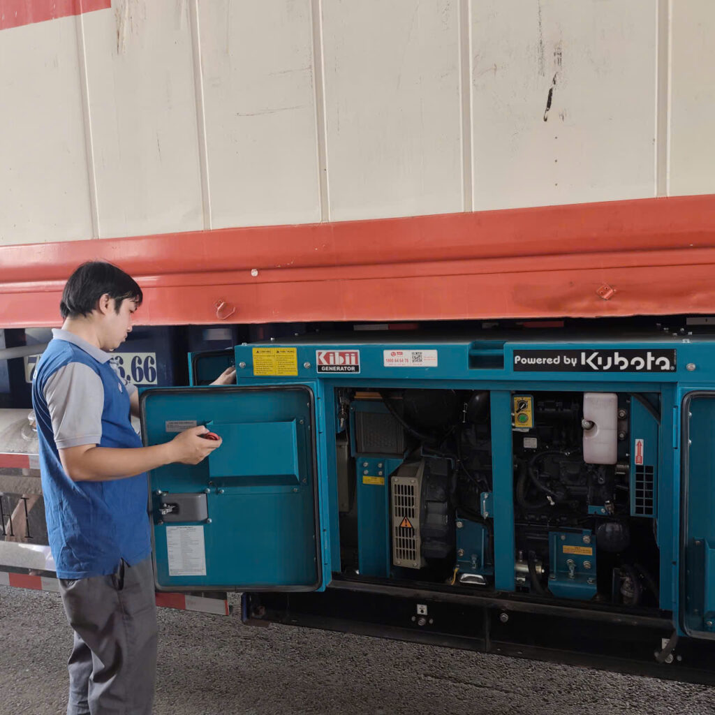 Kiểm tra tổng quan máy trước khi vận hành