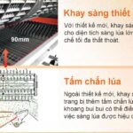 Thiết kế mới của DC70 Pro giúp giảm thất thoát khi thu hoạch