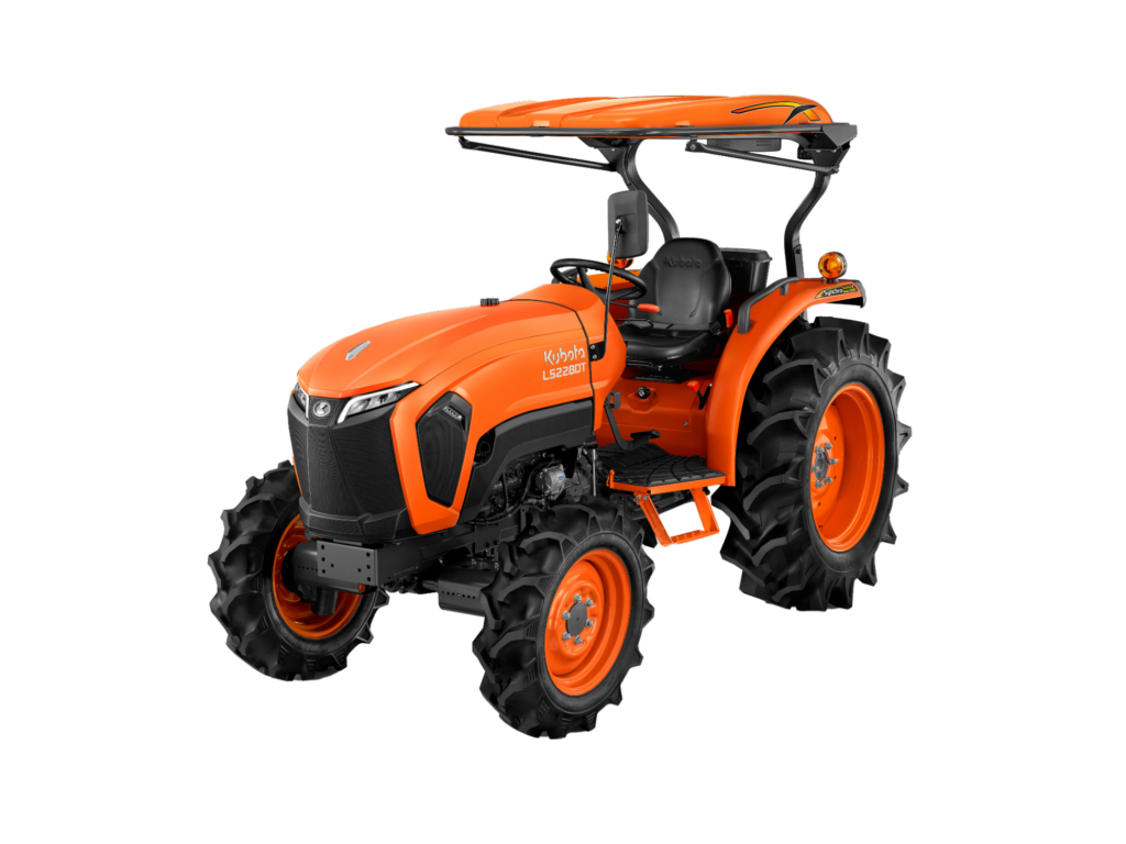 CÁCH GIỮ CHO LỚP SƠN MÁY KÉO KUBOTA CỦA BẠN LUÔN SÁNG BÓNG 2 Máy kéo Kubota với lớp sơn màu cam độc đáo rực rỡ và nổi bật