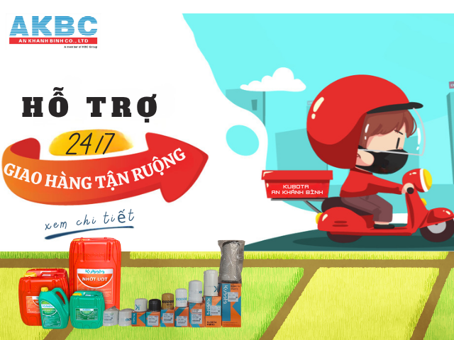 Khách hàng liên hệ An Khánh Bình mua máy kéo Kubota